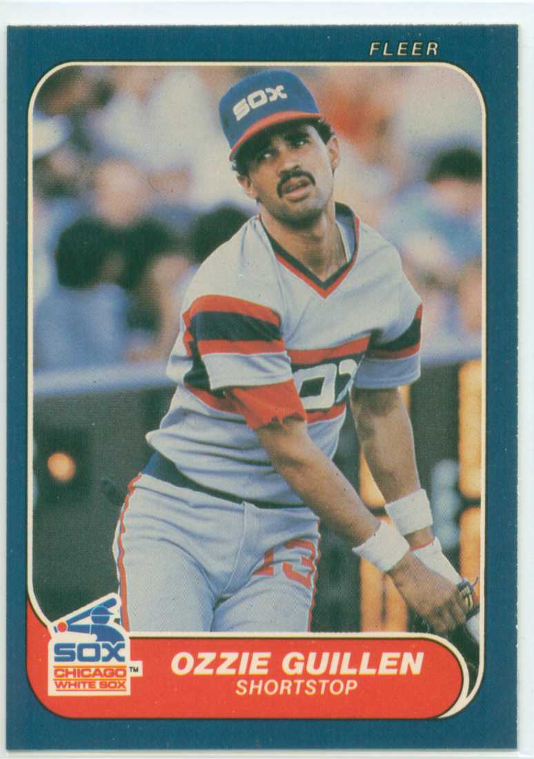 1985: Chicago White Sox Ozzie Guillen (13) in action, running